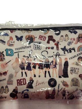 Taylor Swift Eras makeup bag! 10" by 7"